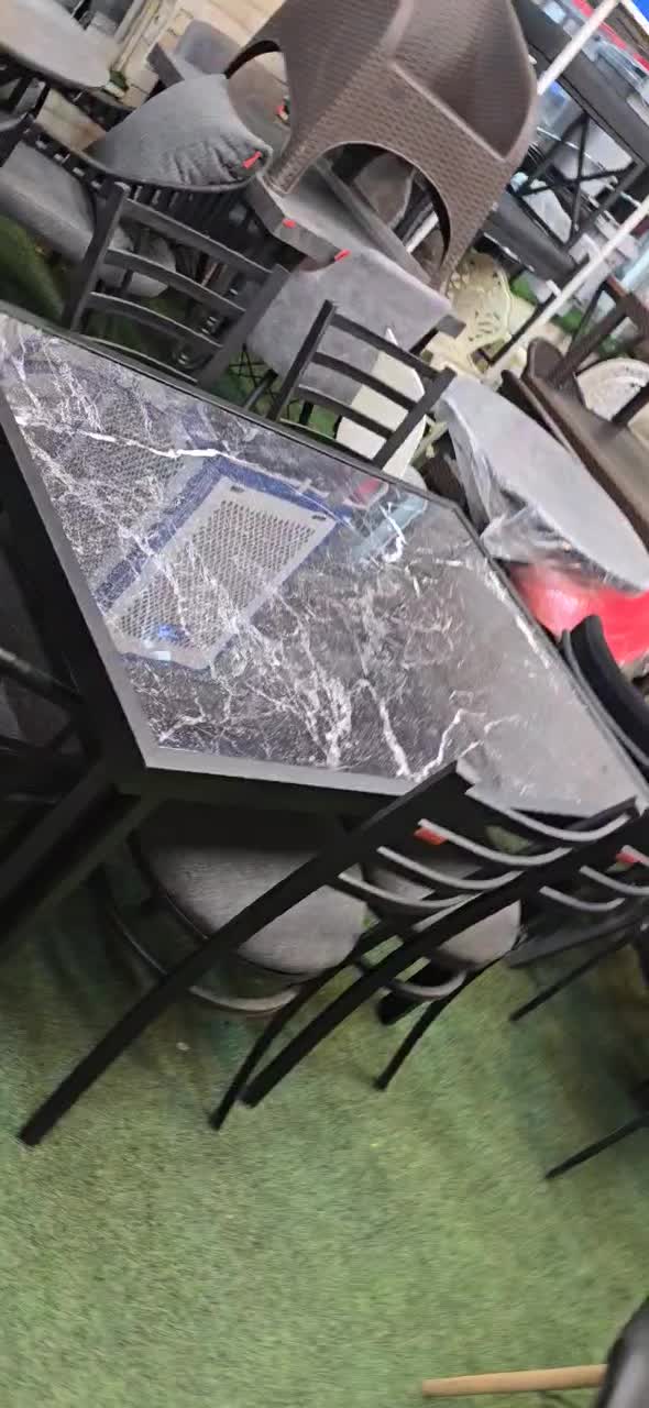 میز و صندلی باغی ویلایی فلزی و پلاستیکی لیلا شمالی|میز و صندلی غذاخوری|مشهد, عبادی|دیوار