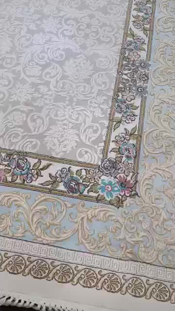 2فرش1200شانه برجسته کرم چرک9متری اکرولیک هیت ست|فرش|اهواز, کوی باهنر|دیوار