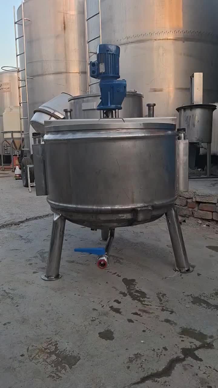 میکسر350لیتری دوجداره استیل مخزن پاتیل گردن500|ماشین‌آلات صنعتی|تهران, چیتگر جنوبی|دیوار