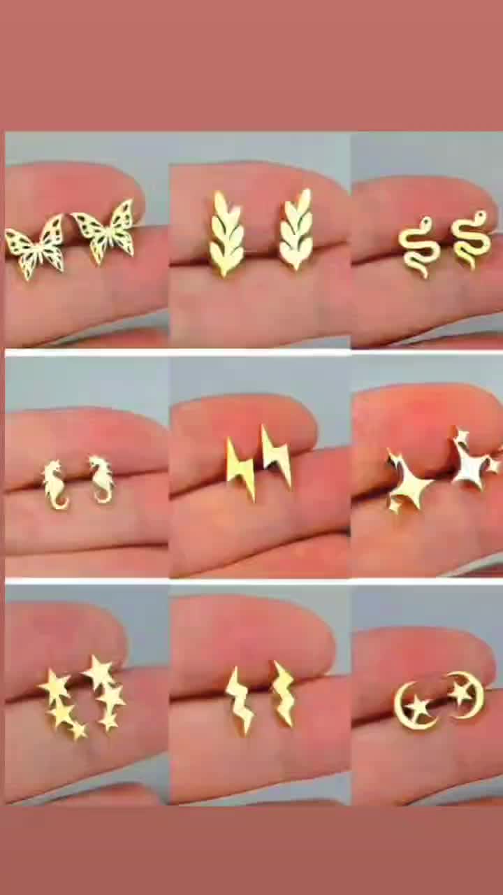 گوشواره نقره میخی|جواهرات|تهران, جنت‌آباد شمالی|دیوار