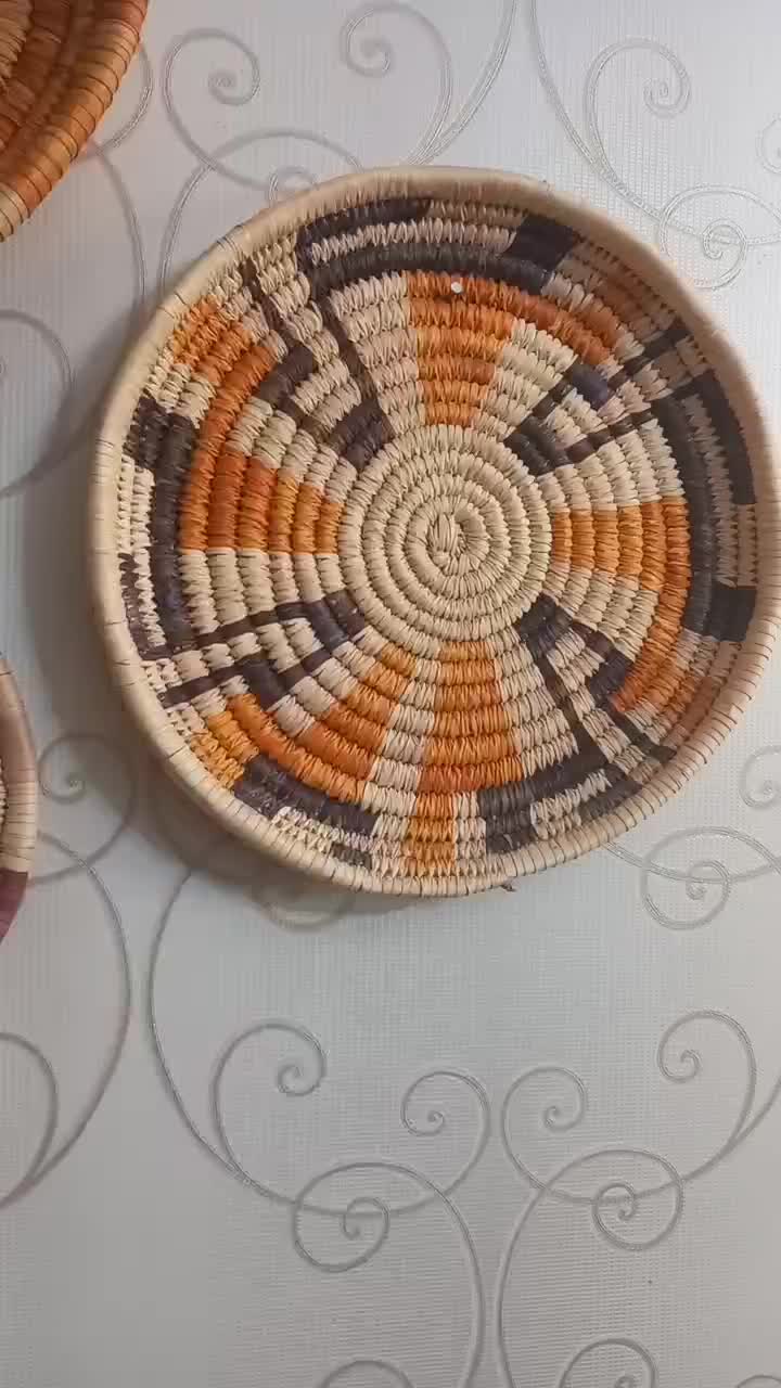 دیوارکوب حصیری رنگی|تابلو، نقاشی، عکس|تهران, سازمان برنامه جنوبی|دیوار