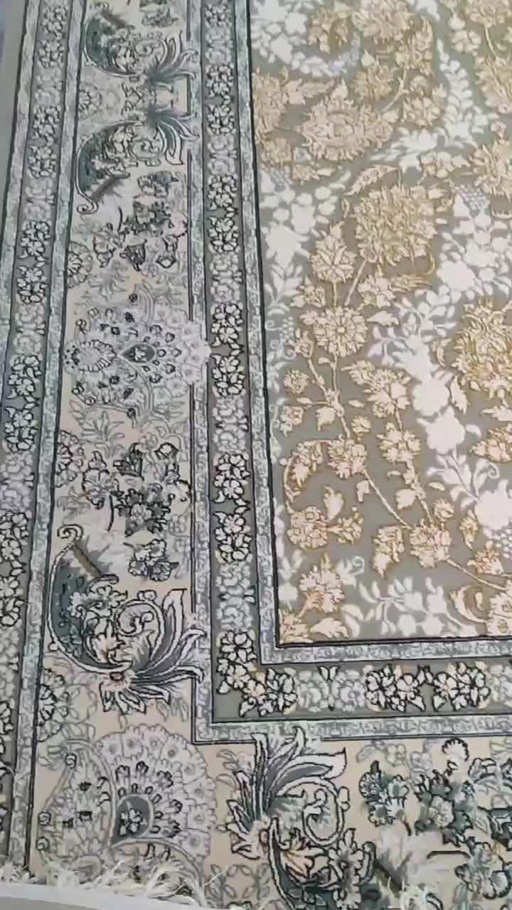 یک جفت ۹متری ۷۰۰شانه برجسته اکبند نونو|فرش|قزوین, |دیوار