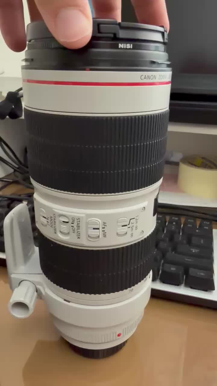 لنز کانن Canon EF 70-200 F2.8L IS III USM|دوربین عکاسی و فیلم‌برداری|تهران, دهکده المپیک|دیوار