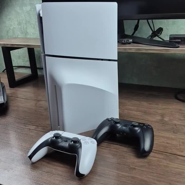 پلی استیشن دیسک خور ۵ اسلیم PS 5 Slim|کنسول، بازی ویدئویی و آنلاین|لاهیجان, شیشه گران|دیوار