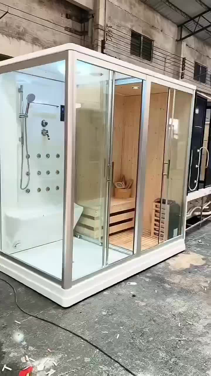 کابین 2قلو سونا خشک و بخار با دوش اسپا شخصی جکوزی|لوازم حمام|تهران, کوی بیمه|دیوار