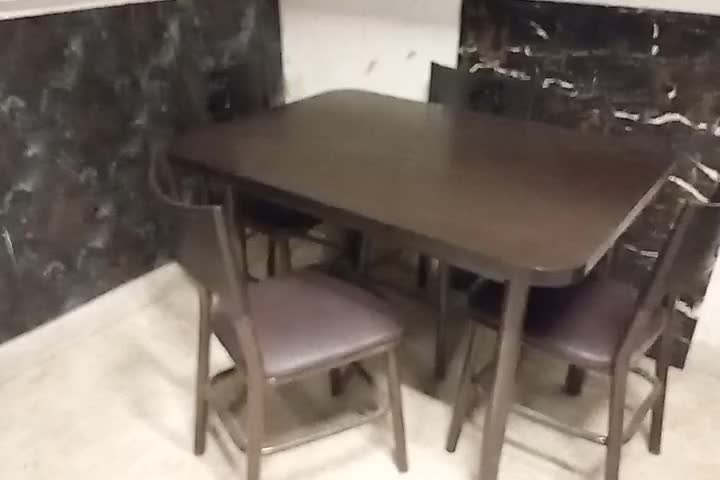 میز ناهار خوری چوب و فلز 4نفره ایده آل خانه شما|میز و صندلی غذاخوری|فشاپویه, |دیوار