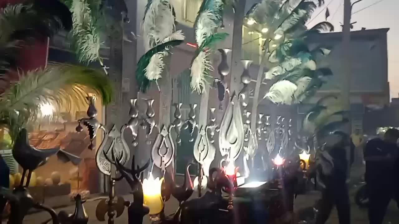 علامت محرم|کلکسیون اشیاء عتیقه|تهران, جوانمردان (اندیشه)|دیوار