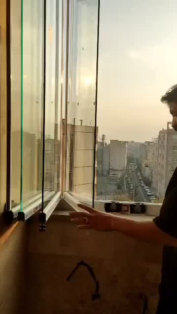 شیشه تراس تاشو (جام بالکنی)|خدمات پیشه و مهارت|تهران, شهران شمالی|دیوار