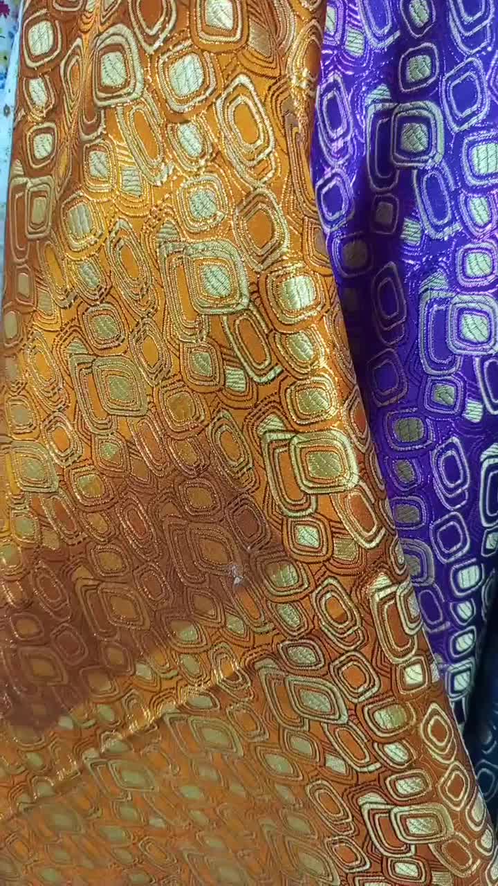 پارچه ساتن زری دار ( کمخواه )|لباس|لار, |دیوار