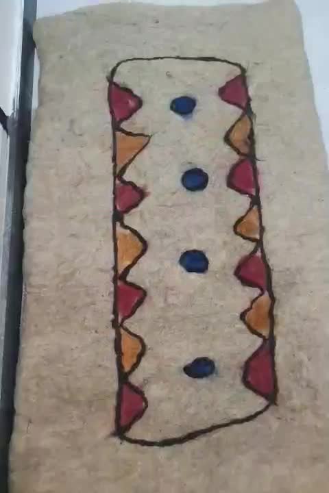 نمد به ابعاد حدود۷۷×۱۵۰سانت|پادری|قم, هنرستان|دیوار