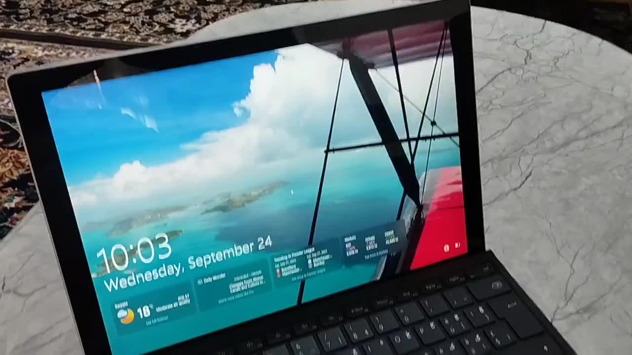 لپتاپ Surface Pro 7 Plus در حد صفر|رایانه همراه|بانه, |دیوار