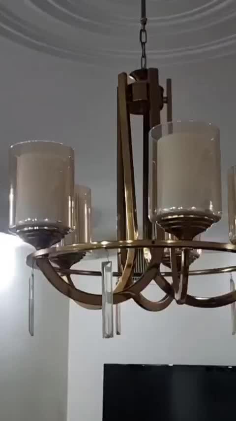 لوستر ۵ شعله عصایی در حد نو|لوستر و چراغ آویز|تهران, امامت|دیوار