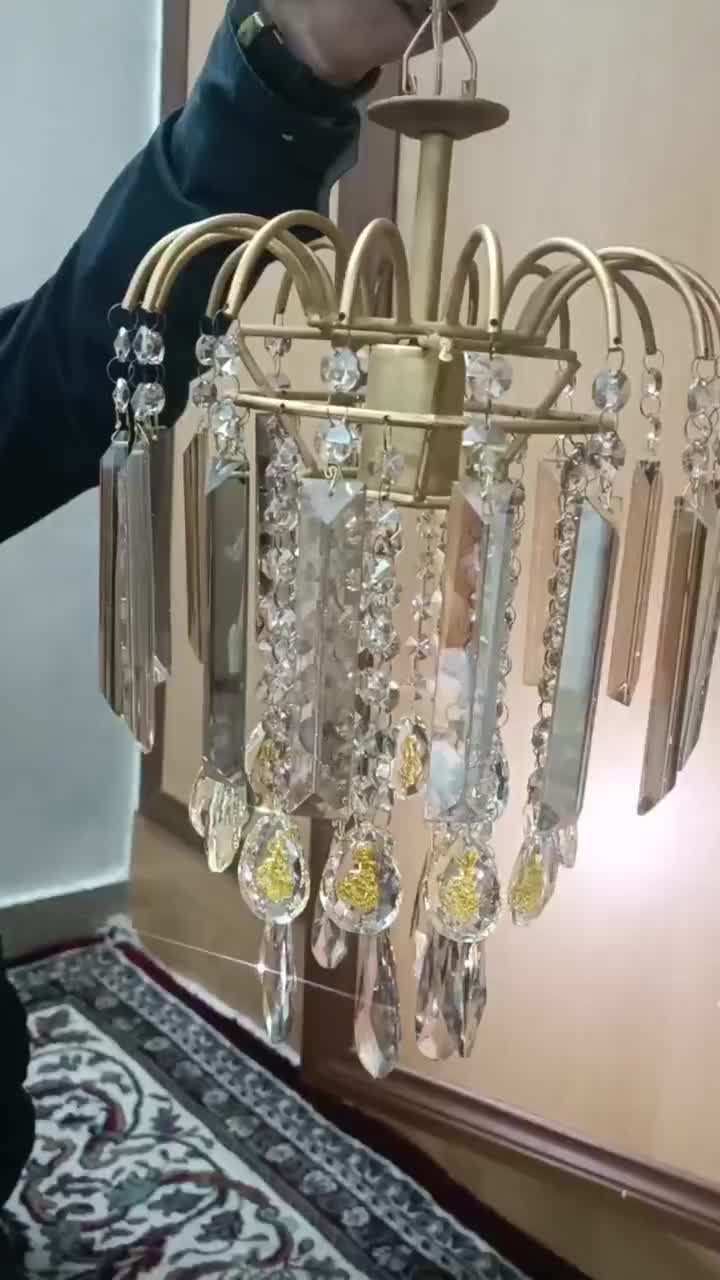 لوستر کریستال|لوستر و چراغ آویز|اردبیل, |دیوار