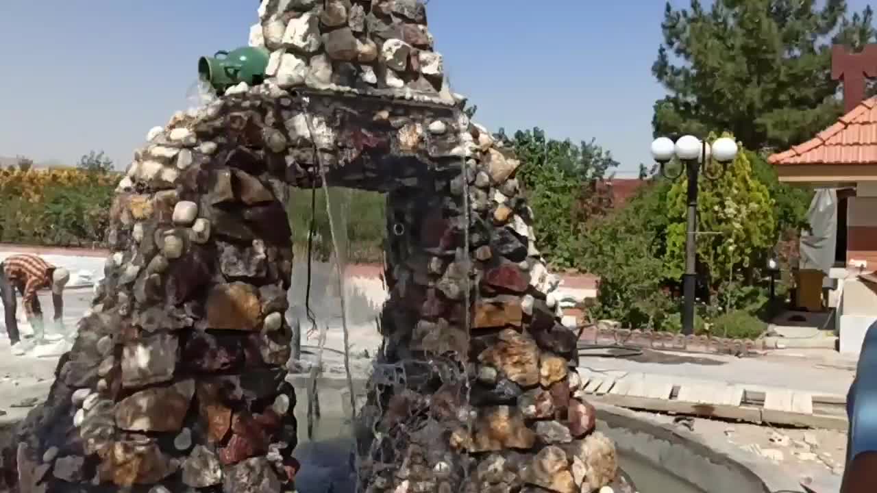 طراحی و ساخت انواع آبنما آلاچیق.سیمان بری.شومینه.|مصالح و تجهیزات ساختمان|اصفهان, گلستان|دیوار