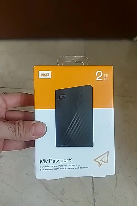 هارد اکسترنال ۲ ترا وسترن WD My Passport 2TB|قطعات و لوازم جانبی رایانه|تهران, نارمک|دیوار