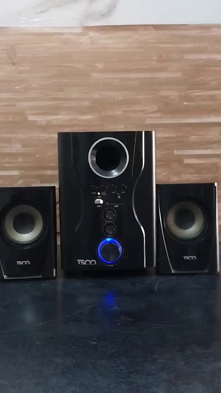 دو عدد اسپیکر ساب دار فلش خور بلوتوث دار|سیستم صوتی خانگی|اسلامشهر, باغ فیض|دیوار