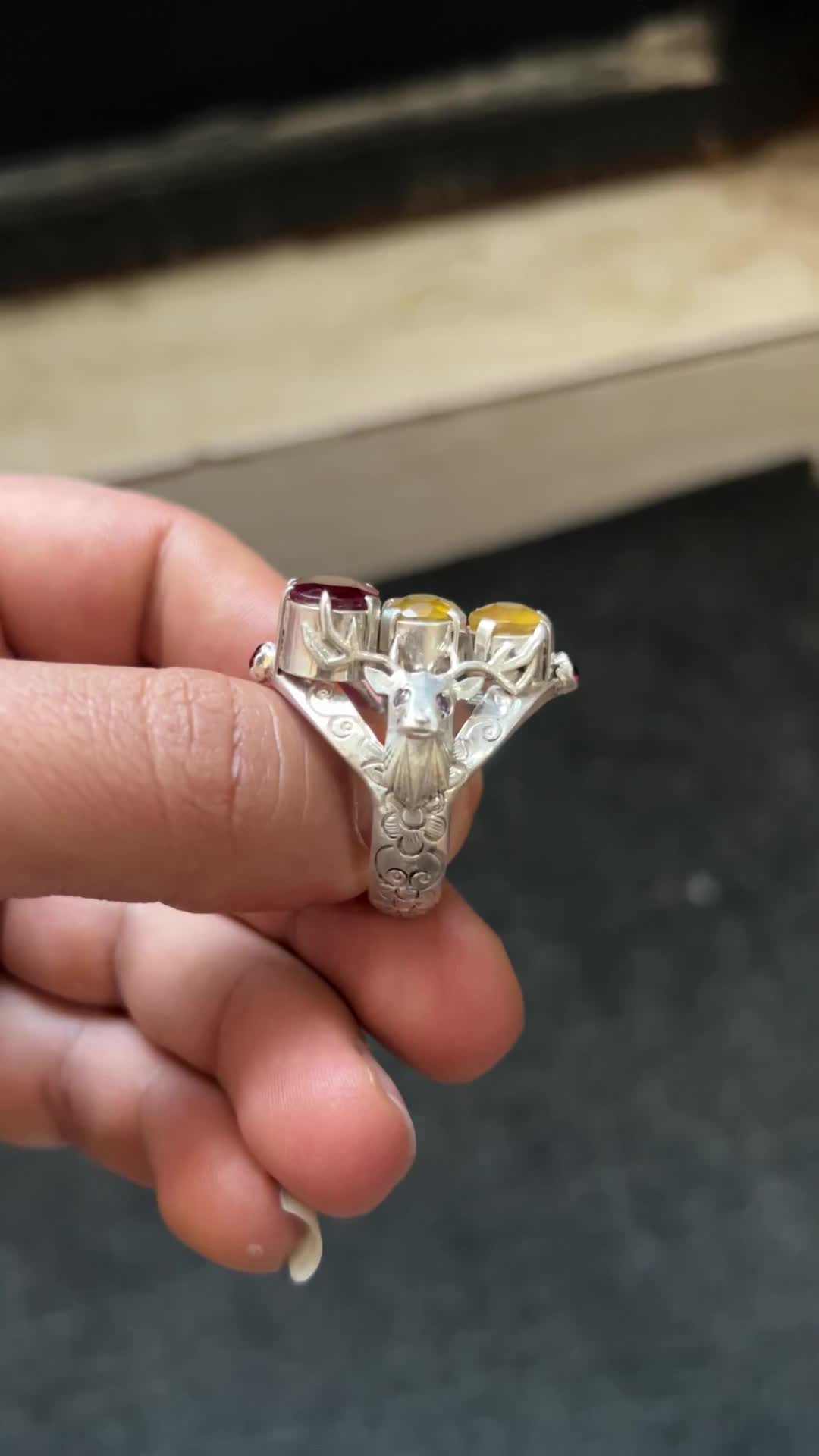 انگشتر یاقوت کلکسیونی|جواهرات|شیراز, فرگاز|دیوار