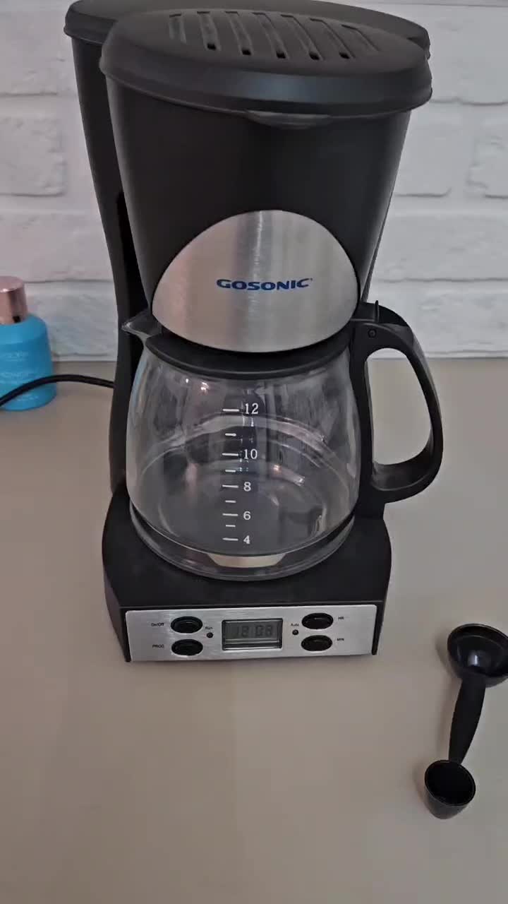 قهوه جوش گاسونیک Gosonic مدل GCM864|سماور، چای‌ساز، قهوه‌ساز|قم, بنیاد|دیوار