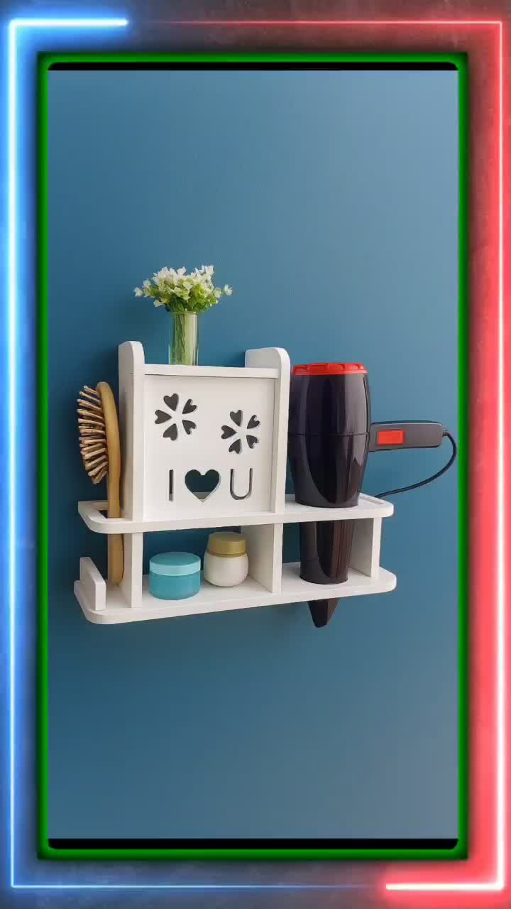 شِلف دیواری جاسشواری و شانه برس توالت حمام ضدآب|لوازم حمام|مشهد, مقدم|دیوار