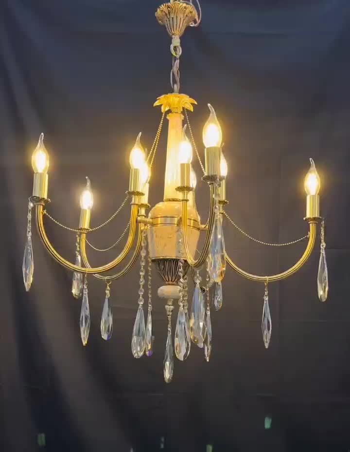 لوستر الماس. ترکیب سنگ برنج5+5روشنایی.Ap light 3|لوستر و چراغ آویز|تهران, نعمت‌آباد|دیوار