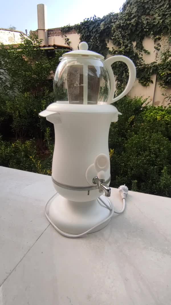 سماور برقی به همراه قوری|سماور، چای‌ساز، قهوه‌ساز|گرگان, |دیوار