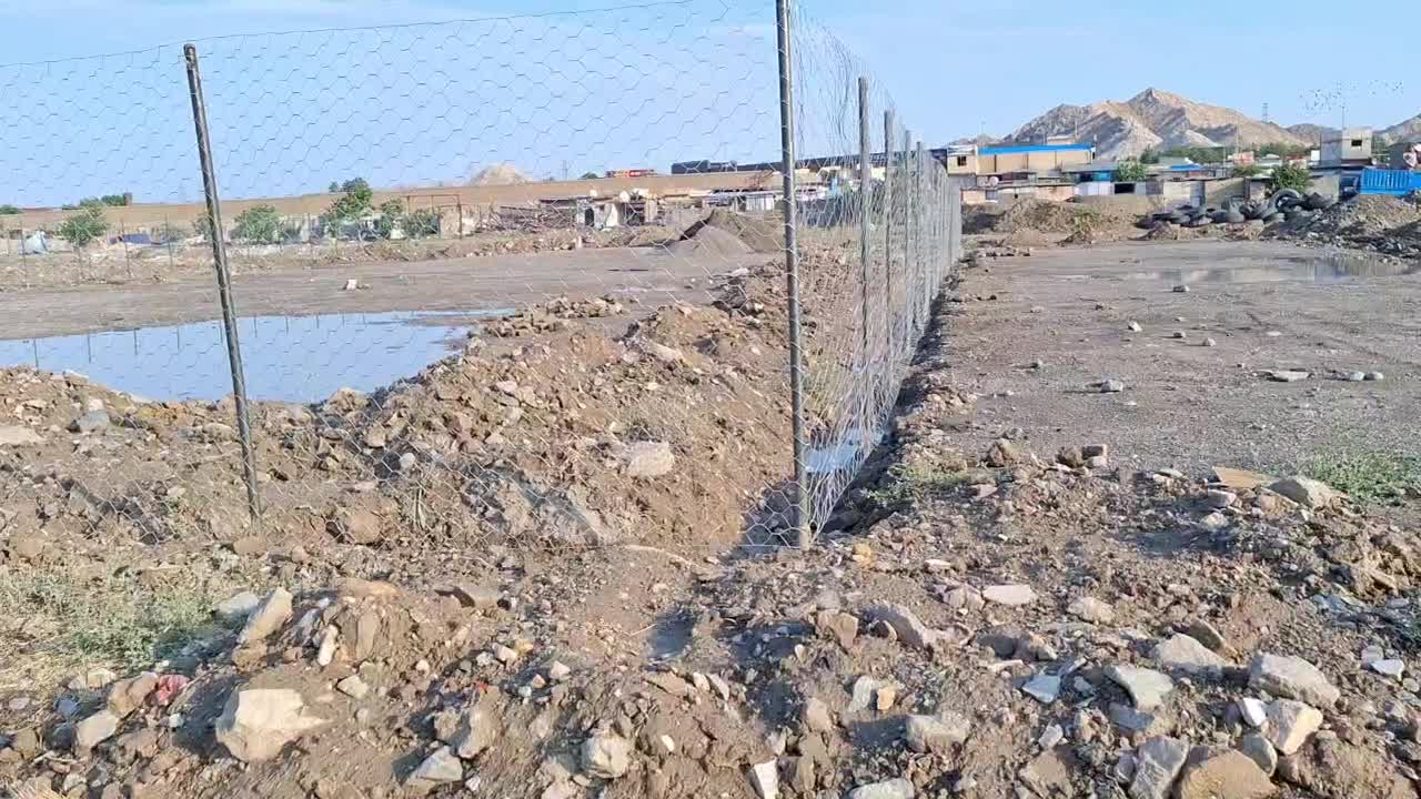 شهرک صنعتی طرق ۱۰۰۰ متر محصور با فنس حاشیه کارگر|فروش دفتر صنعتی، کشاورزی، تجاری|مشهد, رباط طرق|دیوار