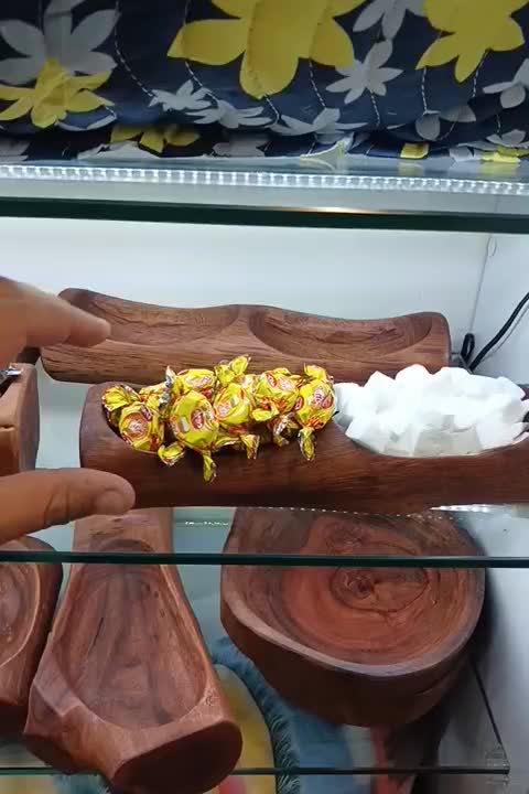 ظروف چوبی. دست ساز. دکور چوبی. گلدان چوبی|صنایع دستی و سایر لوازم تزئینی|زابل, |دیوار