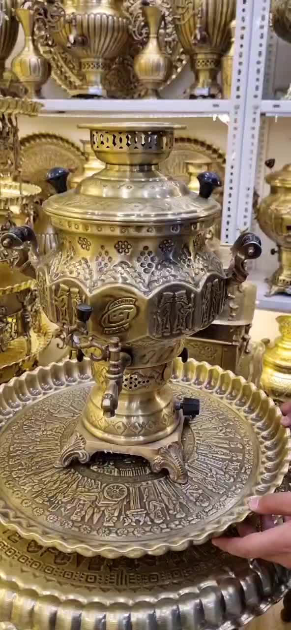 سماور مدل کورش گازی goi sسماور گازی|سماور، چای‌ساز، قهوه‌ساز|اصفهان, نقش جهان|دیوار
