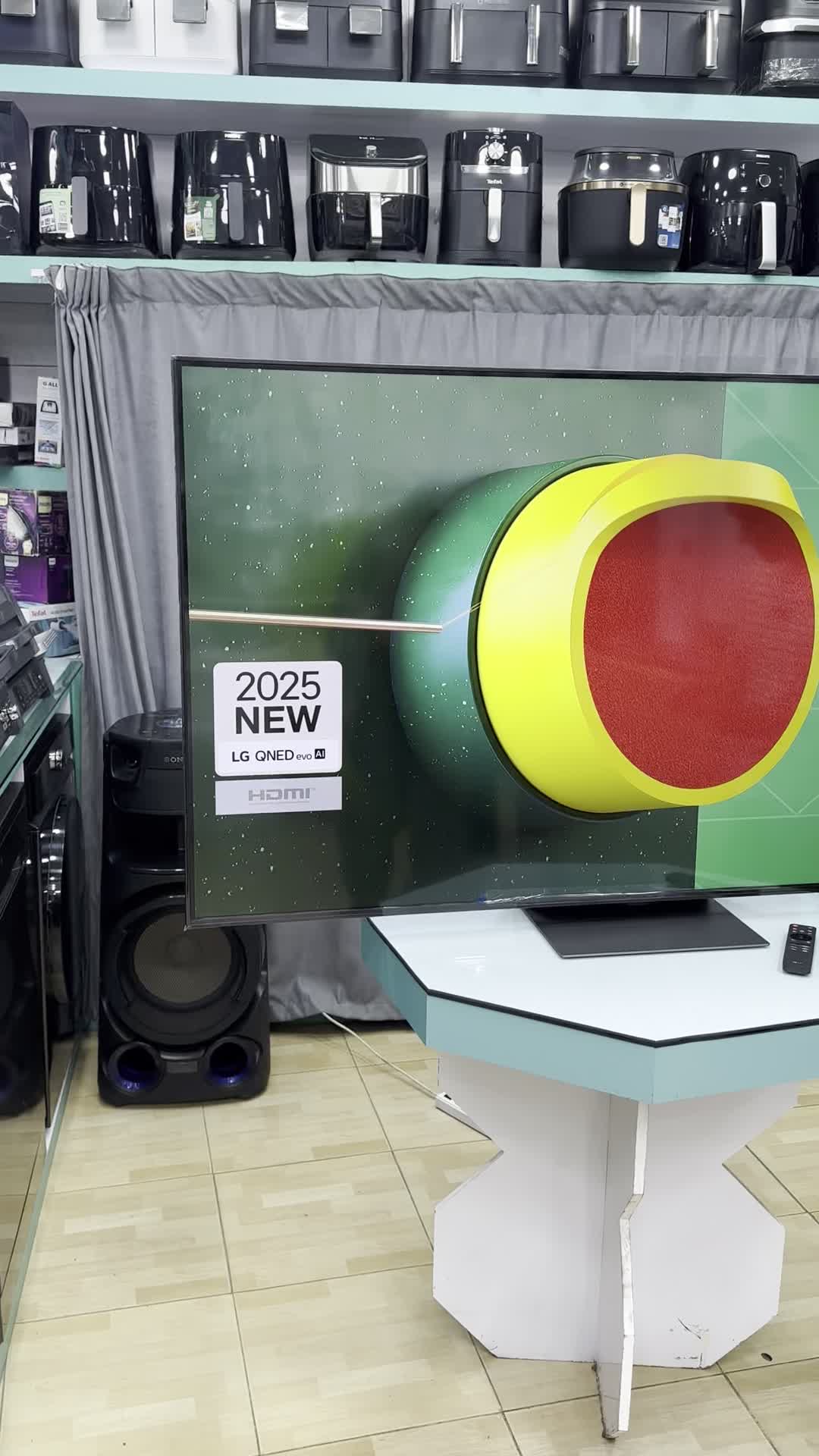 تلویزیون QNED86A 2025الجی با سرعت رفرش120هرتز|تلویزیون و پروژکتور|بانه, |دیوار