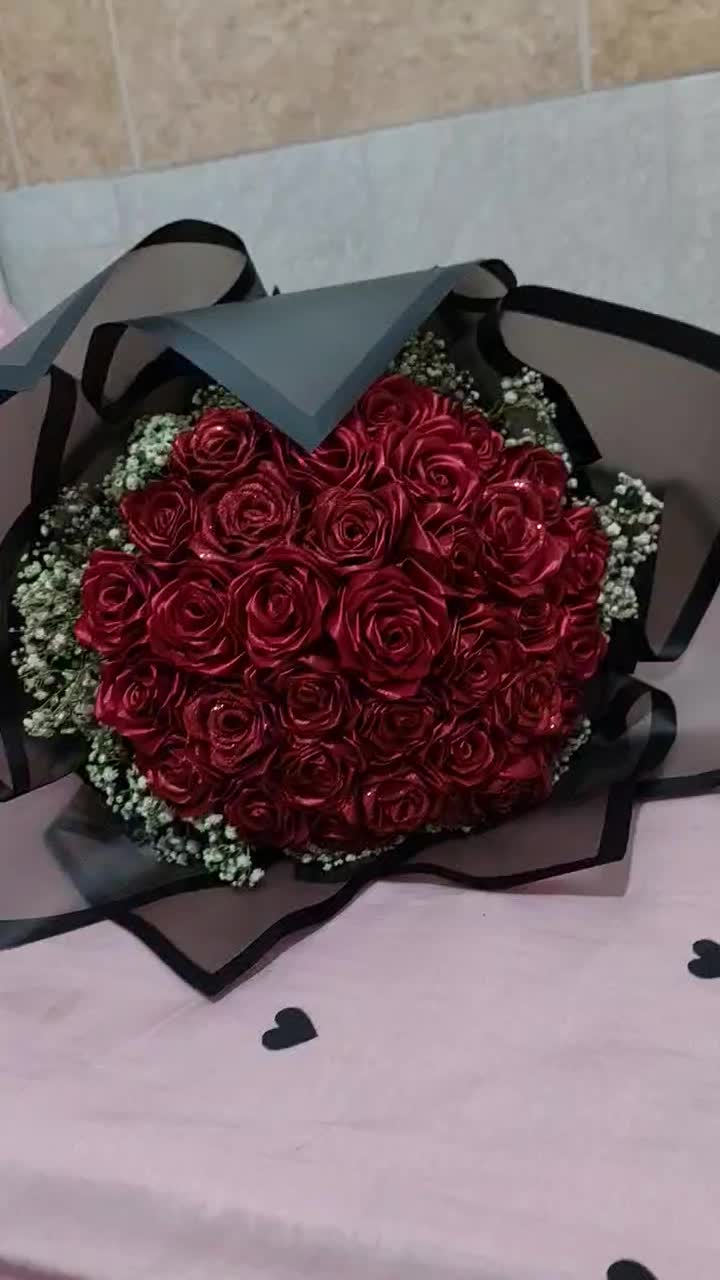 گل رز روبانی|گل مصنوعی|کاشان, دانشگاه کاشان|دیوار