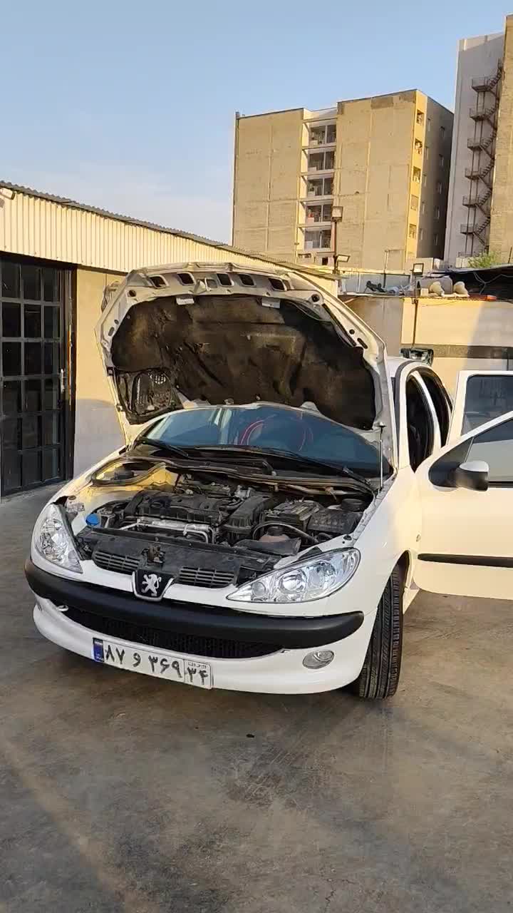 پژو 206 SD V8|خودرو سواری و وانت|اهواز, کوی سعدی|دیوار