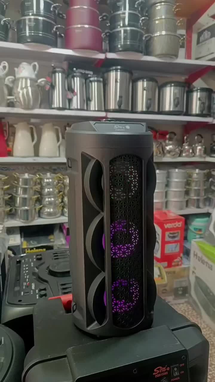 اسپیکر شارژی3باند 40سانتی بلوتوثی خردکن قابلمه|سیستم صوتی خانگی|قم, سید معصوم|دیوار