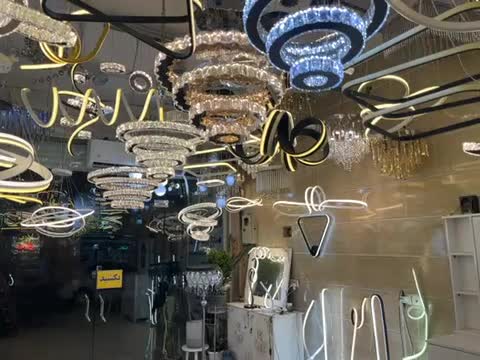 تولیدی لوسترهای مدرن|لوستر و چراغ آویز|کرج, حیدرآباد|دیوار