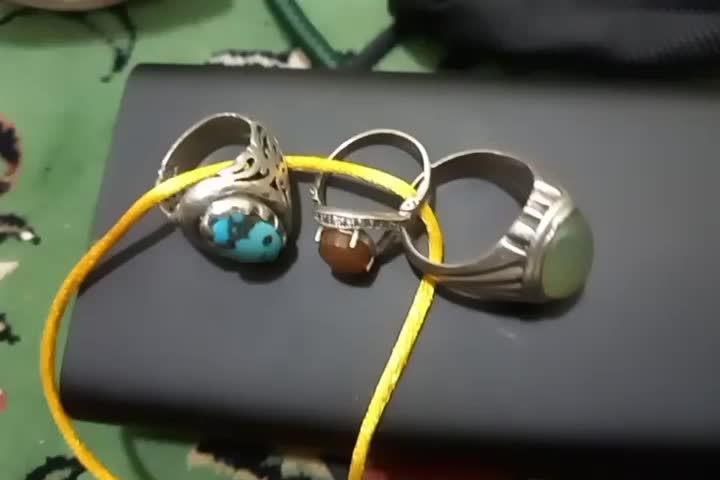 انگشتر نقره و چراغ قوه فروشی|جواهرات|ایذه, |دیوار