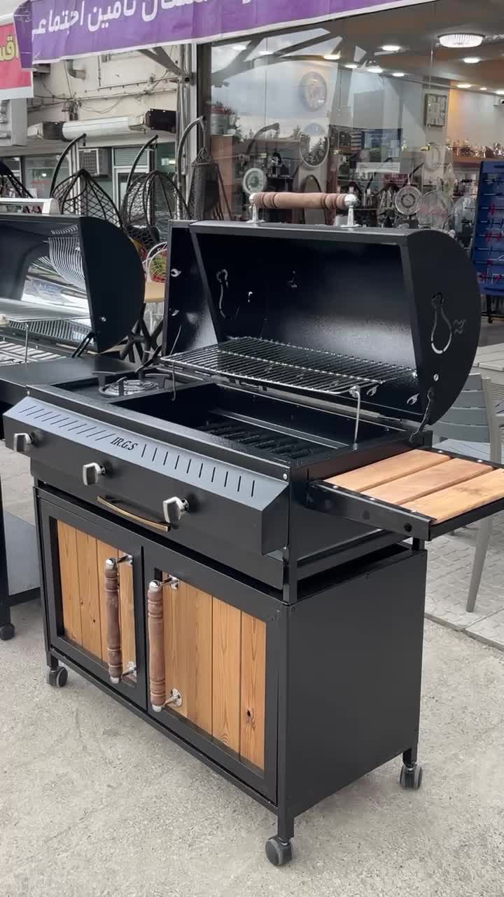 باربیکیو کباب پز از ۵۰ سانت الی ۱.۳۰ گازی و ذغالی|اجاق گاز و لوازم برقی پخت‌وپز|پیربازار, |دیوار