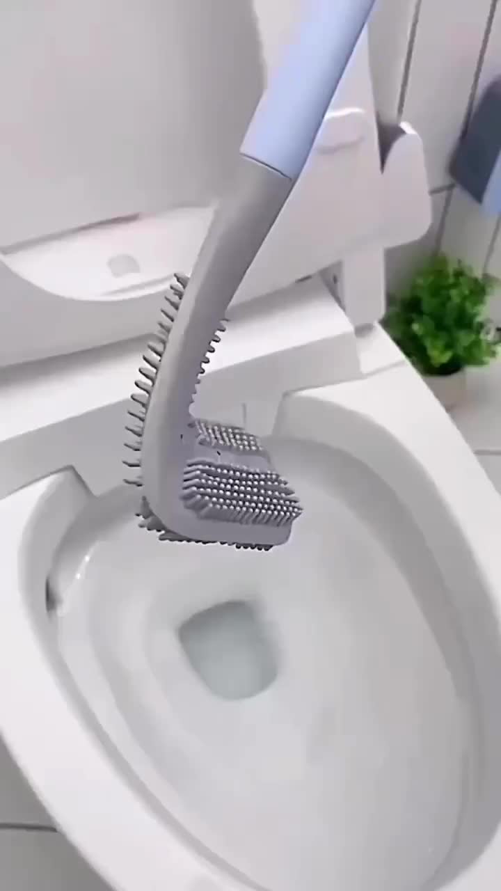 فرچه نظافت و توالت شوی مدل دسته گلفی|مواد شوینده و دستمال کاغذی|فردیس, سرحدی|دیوار