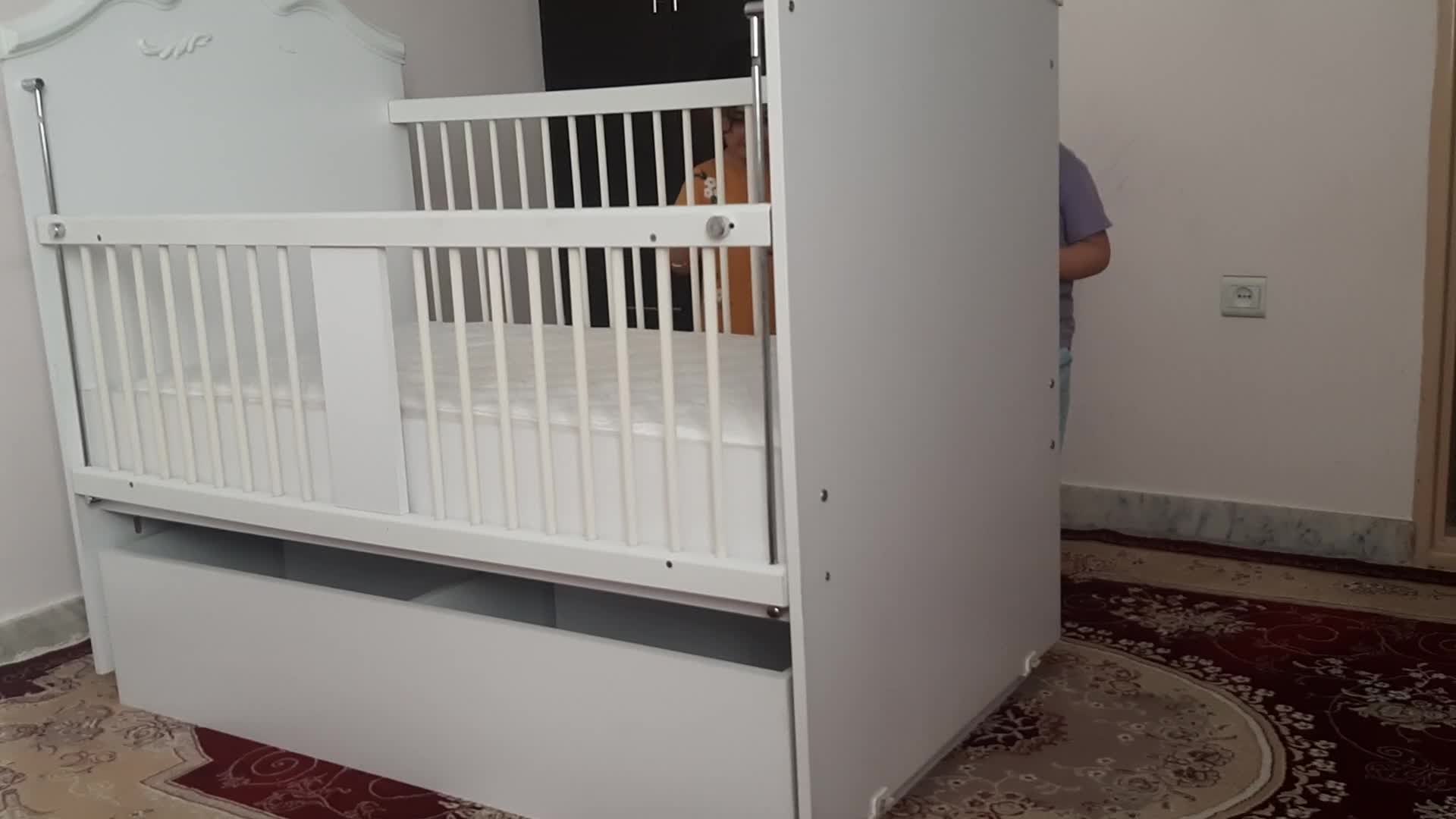 تخت گهواره ای کودک آپادانا|اسباب و اثاث بچه|بوکان, |دیوار