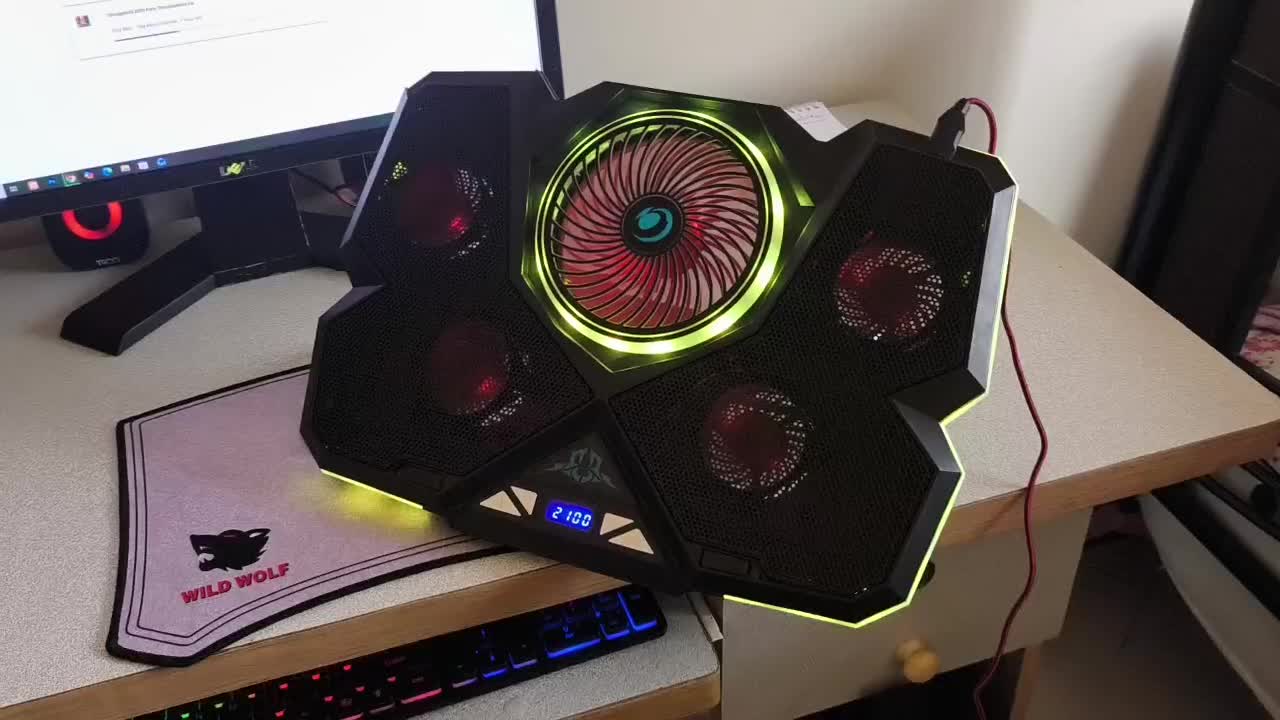 کول پد و خنک کننده لپتاپ گیمینگ|قطعات و لوازم جانبی رایانه|تهران, نیکنام|دیوار