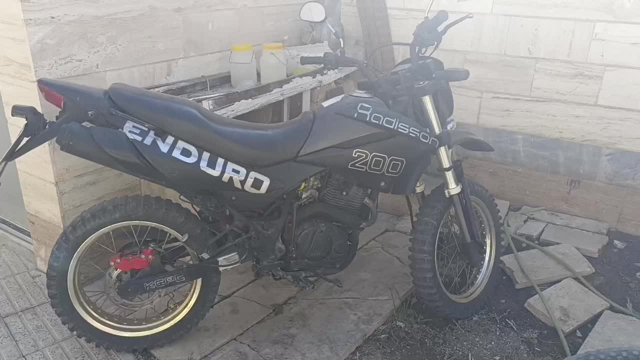 موتور 200 تریل رادیسون|موتورسیکلت|خمین, |دیوار