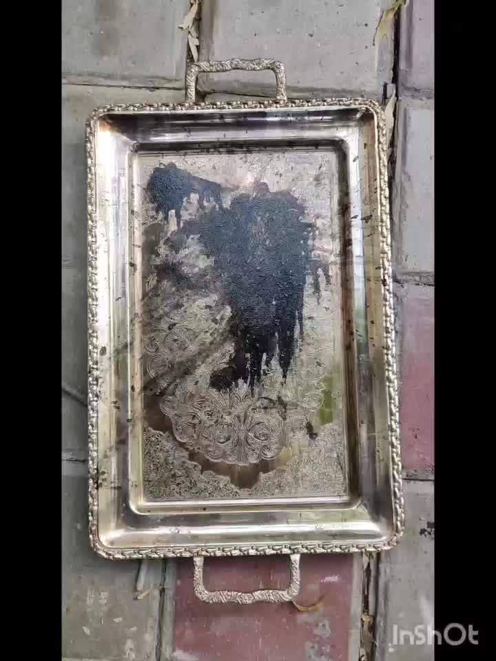 آبکاری سینی سیلور//بازسازی ظروف تفلن اصفهان در یزد|خدمات پیشه و مهارت|یزد, |دیوار