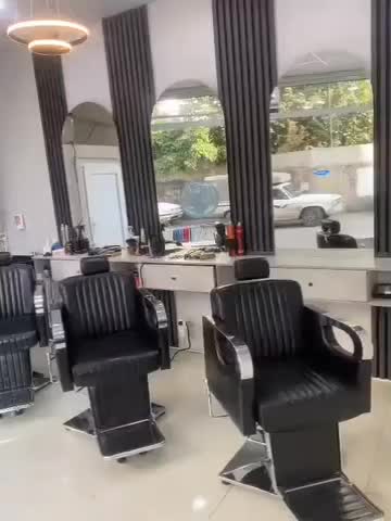 صندلی آرایشگاهی دسته استیل مدل سلین پدالی|آرایشگاه و سالنهای زیبایی|تهران, مشیریه|دیوار