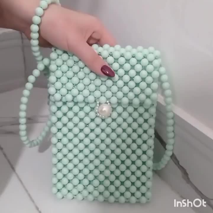 کیف گوشی مرواریدی|کیف، کفش، کمربند|کنگاور, |دیوار