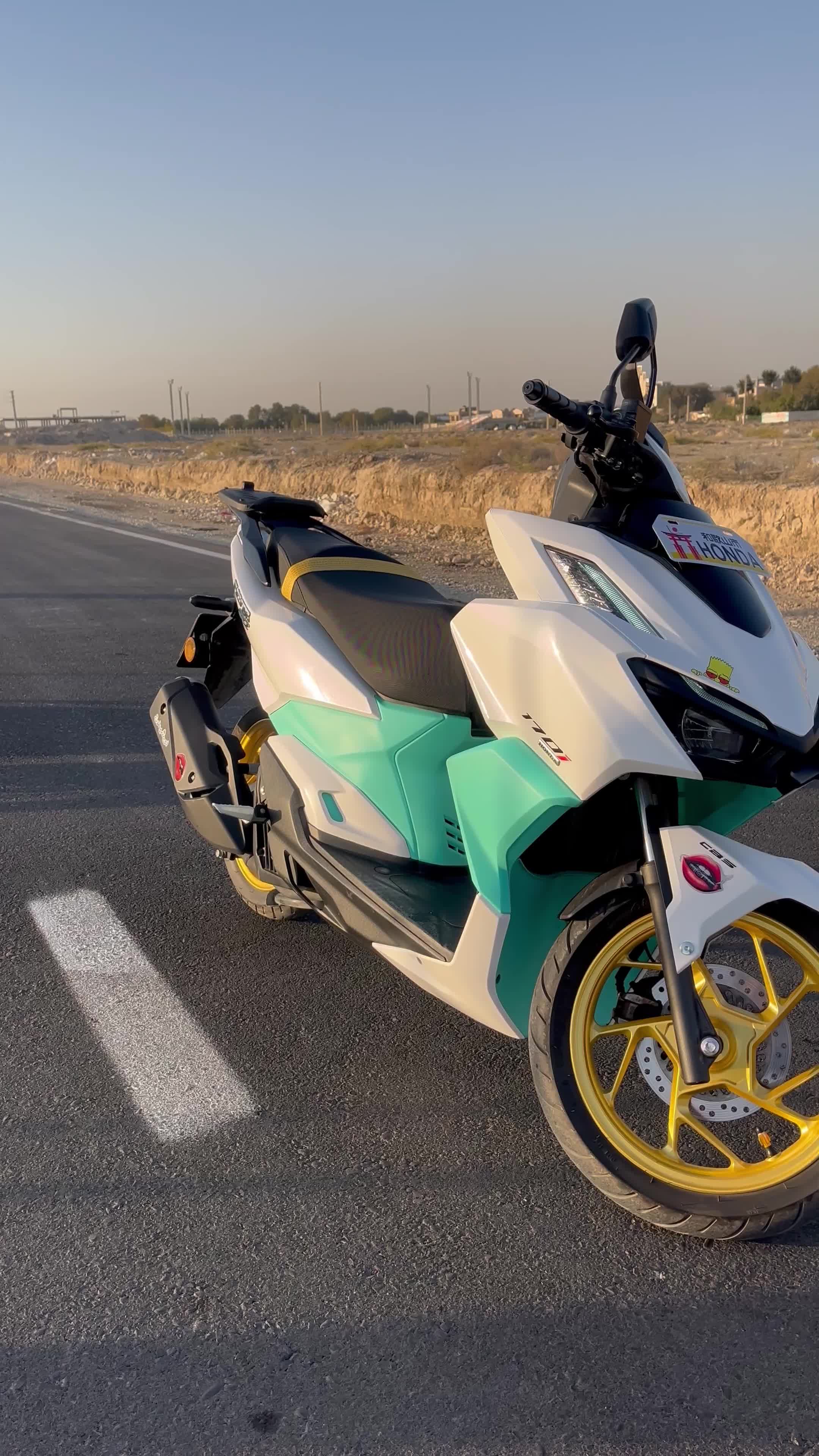 واریو ۱۷۰|موتورسیکلت|قدس, معادن شن و ماسه|دیوار