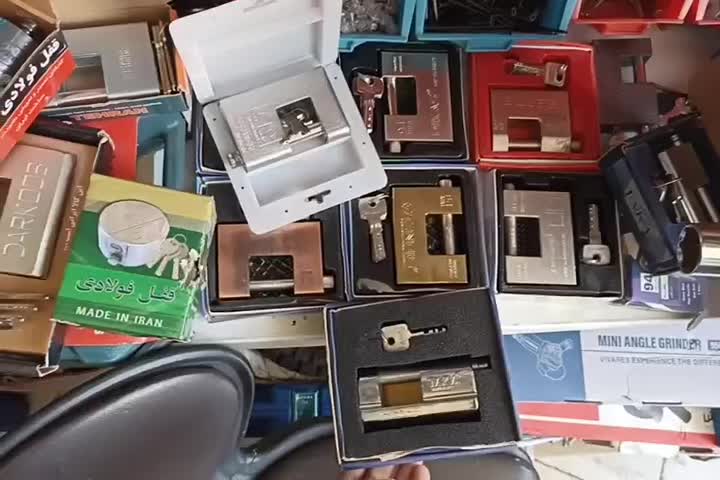 دستگیره درب چوبی قفل کتابی قفل درب حیاط اهنی|ابزارآلات|اصفهان, مولوی|دیوار
