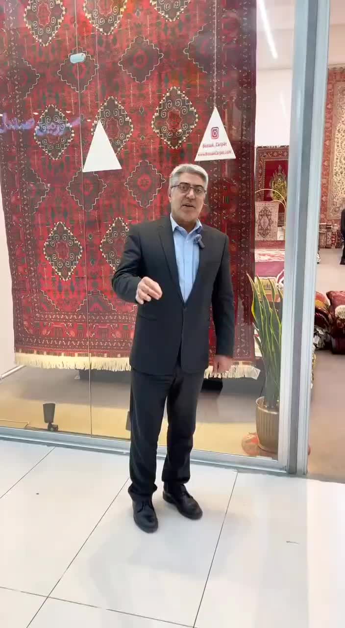 فرش دستباف ۳ متریهای رنگ دار سبک مناسب خارج کشور|فرش|مشکین‌دشت, |دیوار