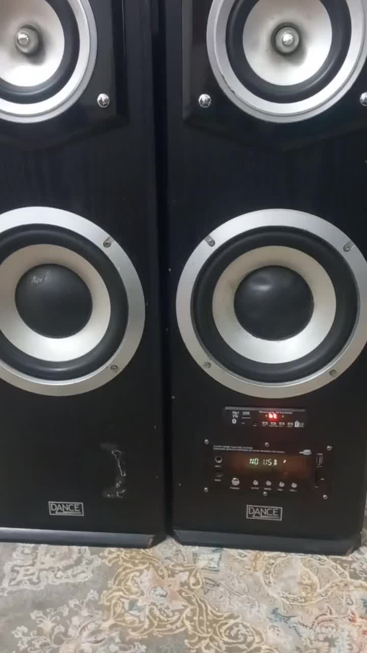 باند اسپیکر بلوتوثی مارک dans (دنس) بدنه باند چوبه|سیستم صوتی خانگی|گلستان (تهران), |دیوار