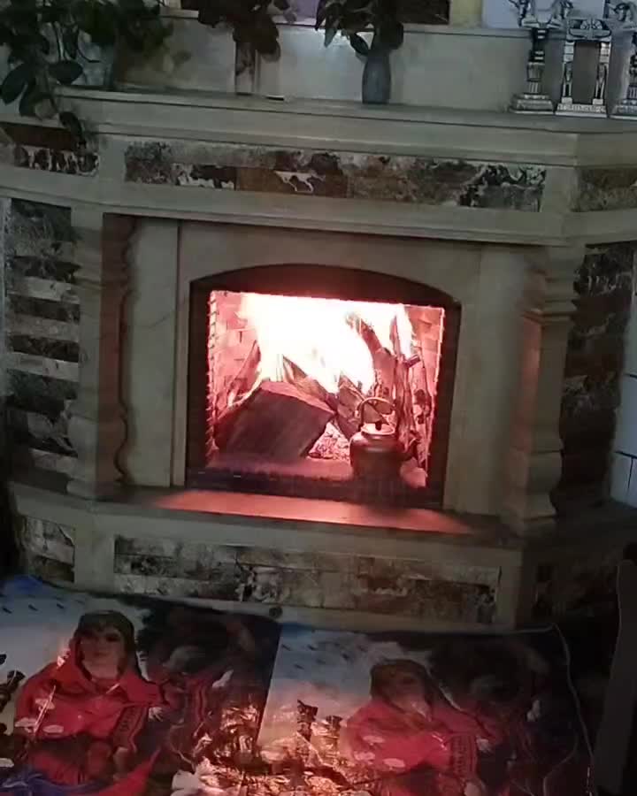 شومینه هیزمی وگازی|بخاری، هیتر، شومینه|بافت, |دیوار