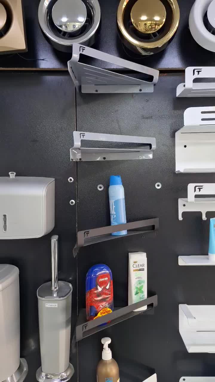 شلف فلزی استند سرویس بهداشتی حمام دستشویی جا شامپو|لوازم سرویس بهداشتی|فردیس, فردیس|دیوار