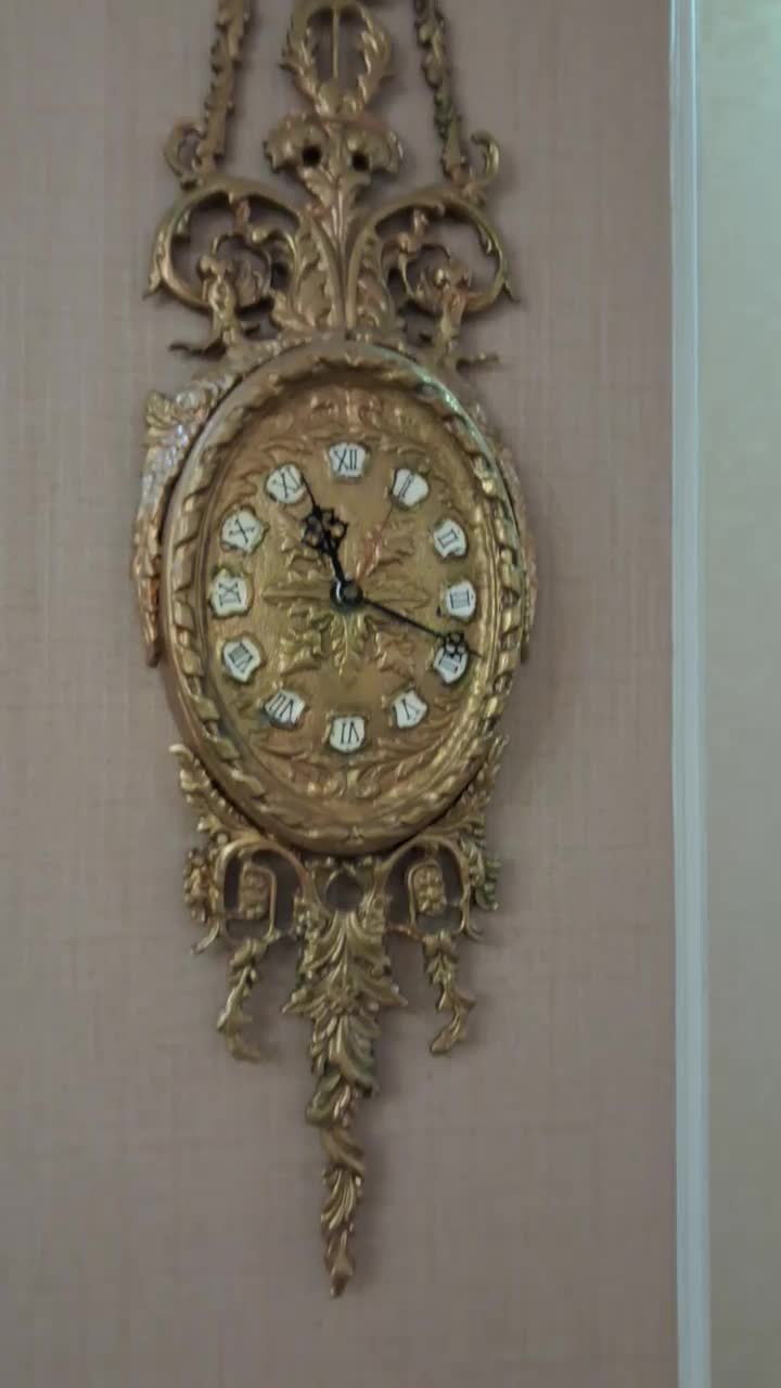 ساعت برنزی|ساعت دیواری و تزئینی|تهران, سازمان برنامه جنوبی|دیوار