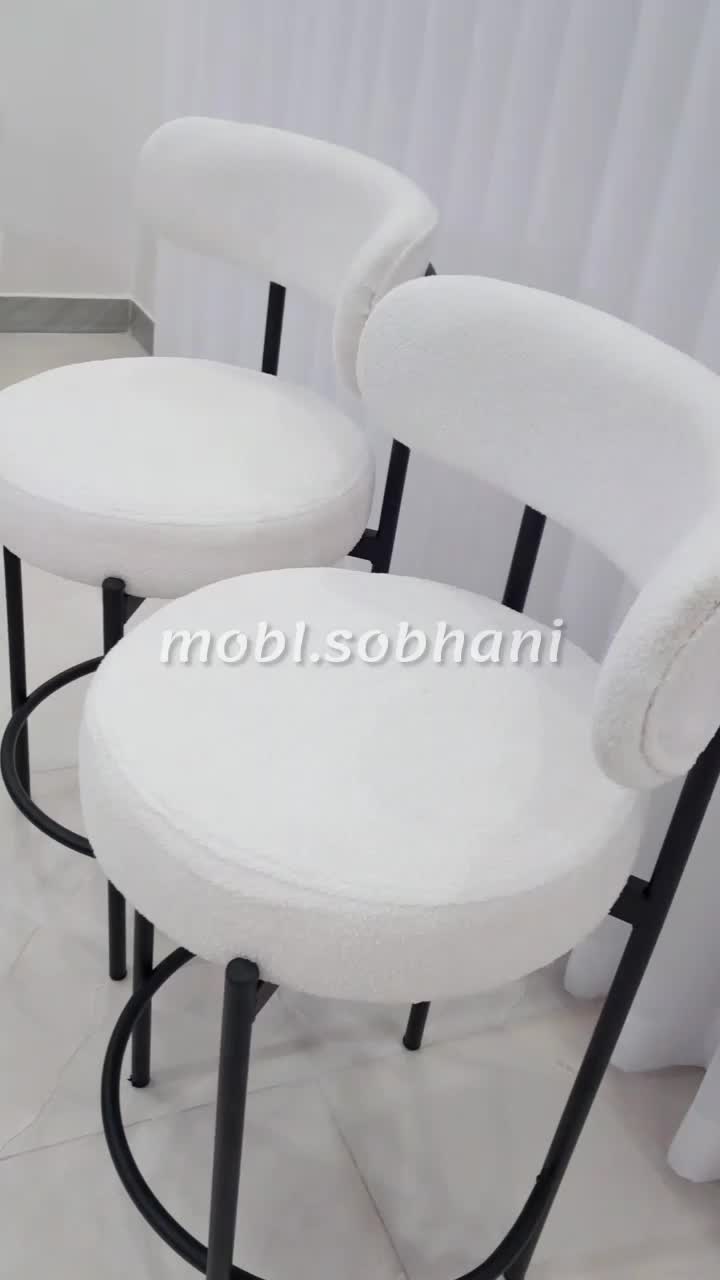 صندلی فلزی تدی مستقیم از تولیدی|میز و صندلی غذاخوری|رشت, جانبازان|دیوار